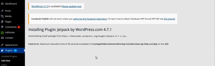 Fatal Error: Maximum Execution Time Exceeded - How to Fix This On WordPress